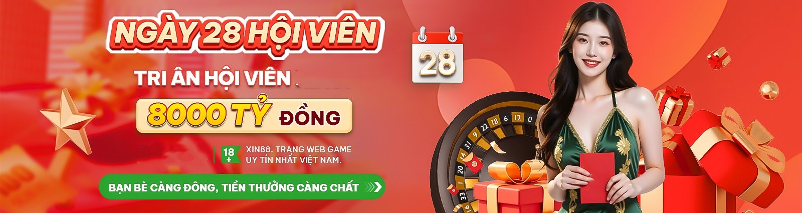 Hình ảnh quảng cáo của ta28 hiển thị nền tảng và các lợi ích